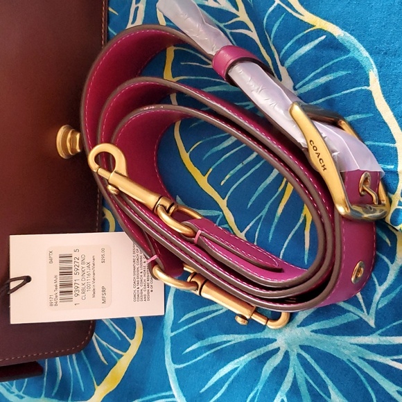 Coach Colorblock Dinky with Tea Roses - Picture 10 of 11